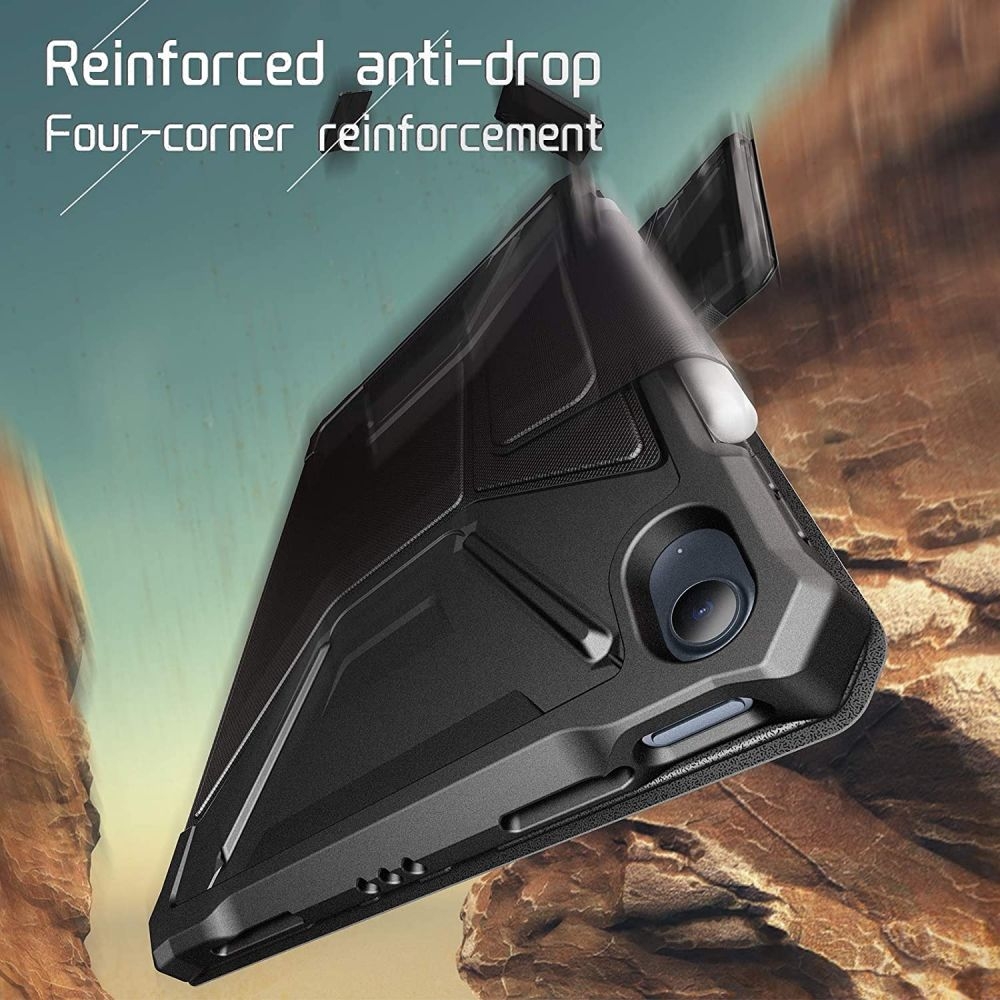 Infiland Θήκη Multiple Angles Apple iPad Air 4 2020 10.9" - Black (6216990208973)