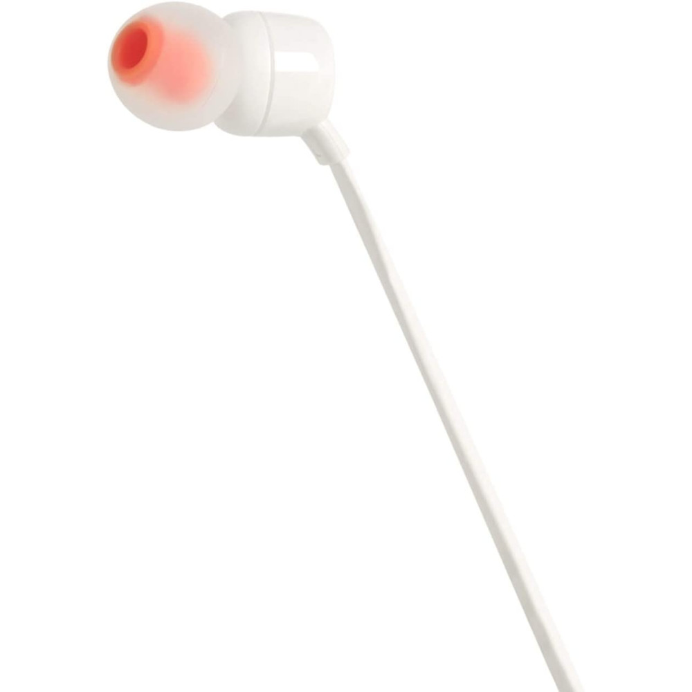 JBL T110 Handsfree Ακουστικά - White (JBLT110WHT)