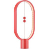 Allocacoc Heng Balance Platsic Lamp Ellipse - Φωτιστικό με Μαγνητικό Διακόπτη - Boston Red (DH0040RD/HBLEUB)