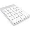 Satechi Aluminum Slim Rechargeable Bluetooth Keypad - Επαναφορτιζόμενο Αριθμητικό Πληκτρολόγιο Αλουμινίου Bluetooth - Silver (ST-SALKPS)