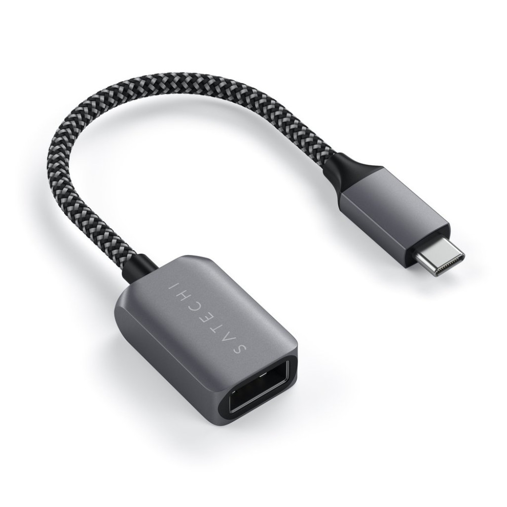 Satechi Αντάπτορας Type-C (male) σε USB 3.0 (female) - Space Gray (ST-UCATCM)