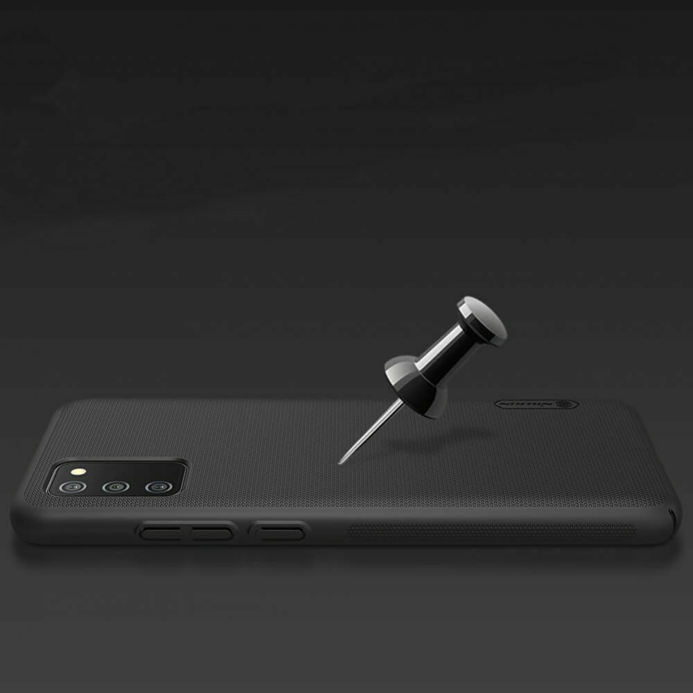 Nillkin Θήκη Super Frosted Shield Samsung Galaxy A02s & Kickstand - Βlack (6902048211872)