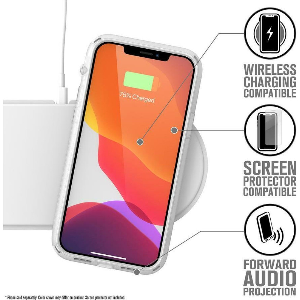 Catalyst Ανθεκτική Θήκη Influence Series Apple iPhone 12 / 12 Pro - Clear (CATDRPH12CLRM2)