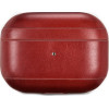 iCarer Vintage Δερμάτινη Θήκη για Apple AirPods Pro 1st Gen - Red (IAP045-RD)