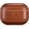 iCarer Vintage Δερμάτινη Θήκη για Apple AirPods Pro 1st Gen - Brown (6958955890921)