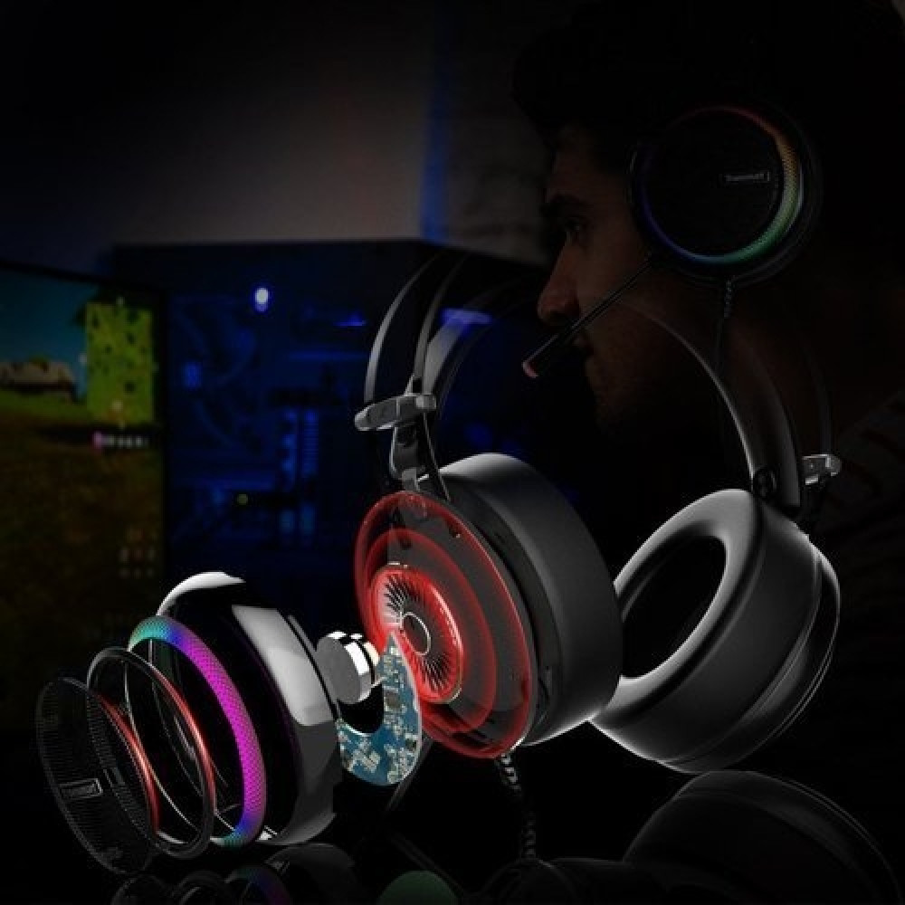 Tronsmart Glary Gaming Headset - Ακουστικά Κεφαλής - Black (333620)
