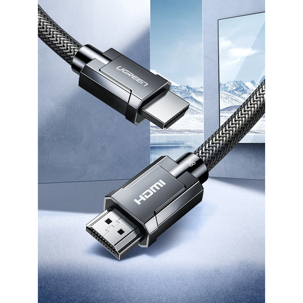 Ugreen HDMI 2.1 8K - Καλώδιο HDMI (male) σε HDMI (male) - 200cm - Gray (70321)