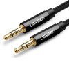 Ugreen Καλώδιο Ήχου Aux Audio - 3.5mm mini Jack (male) σε 3.5mm mini Jack (male) - 100cm - Black (50361)