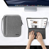 Tomtoc Smartcase Sleeve PadFolio Ανθεκτική Σκληρή Θήκη / Χαρτοφύλακας για iPad Pro 12.9" - Gray (A06-004G)