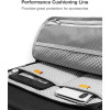 Tomtoc Pocket Sleeve - Τσάντα Μεταφοράς Premium H13 για MacBook Air / Pro 13" - Black (H13-C02D)