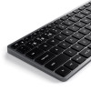 Satechi Slim X1 Bluetooth Backlit Keyboard για Mac - Ασύρματο Bluetooth Πληκτρολόγιο Αλουμινίου - Space Grey (ST-BTSX1M)
