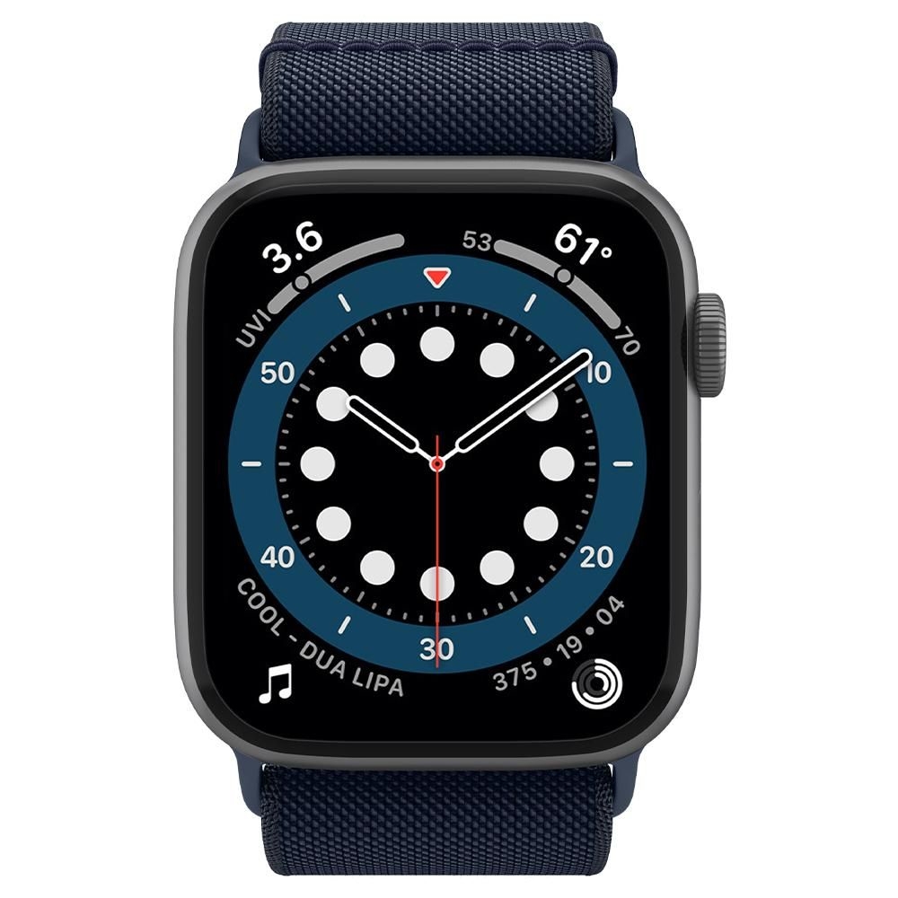 Spigen Lite Fit Υφασμάτινο Λουράκι Apple Watch Ultra/SE/11/10/9/8/7/6/5/4 (49/46/45/44mm) - Navy (AMP02287)