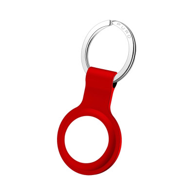 Puro Icon Θήκη / Μπρελόκ Σιλικόνης Apple AirTag - Red (ATICON1-RED)