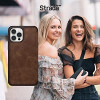 Otterbox Strada - Premium Δερμάτινη Θήκη - Πορτοφόλι Apple iPhone 12 / 12 Pro - Brown (77-65421)