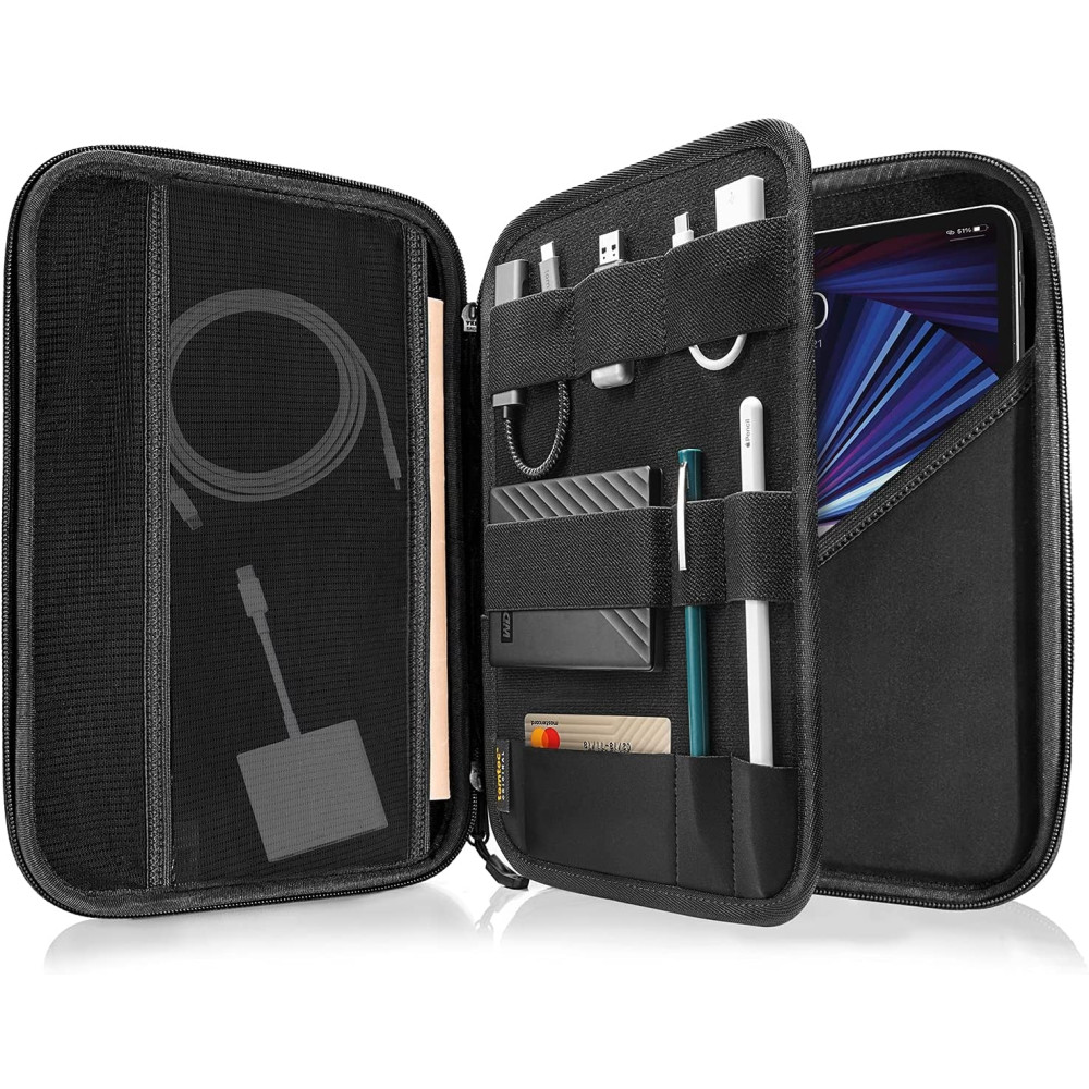 Tomtoc Smartcase Sleeve PadFolio Ανθεκτική Σκληρή Θήκη / Χαρτοφύλακας για iPad 9.7"-11" - Gray (A06-002G)