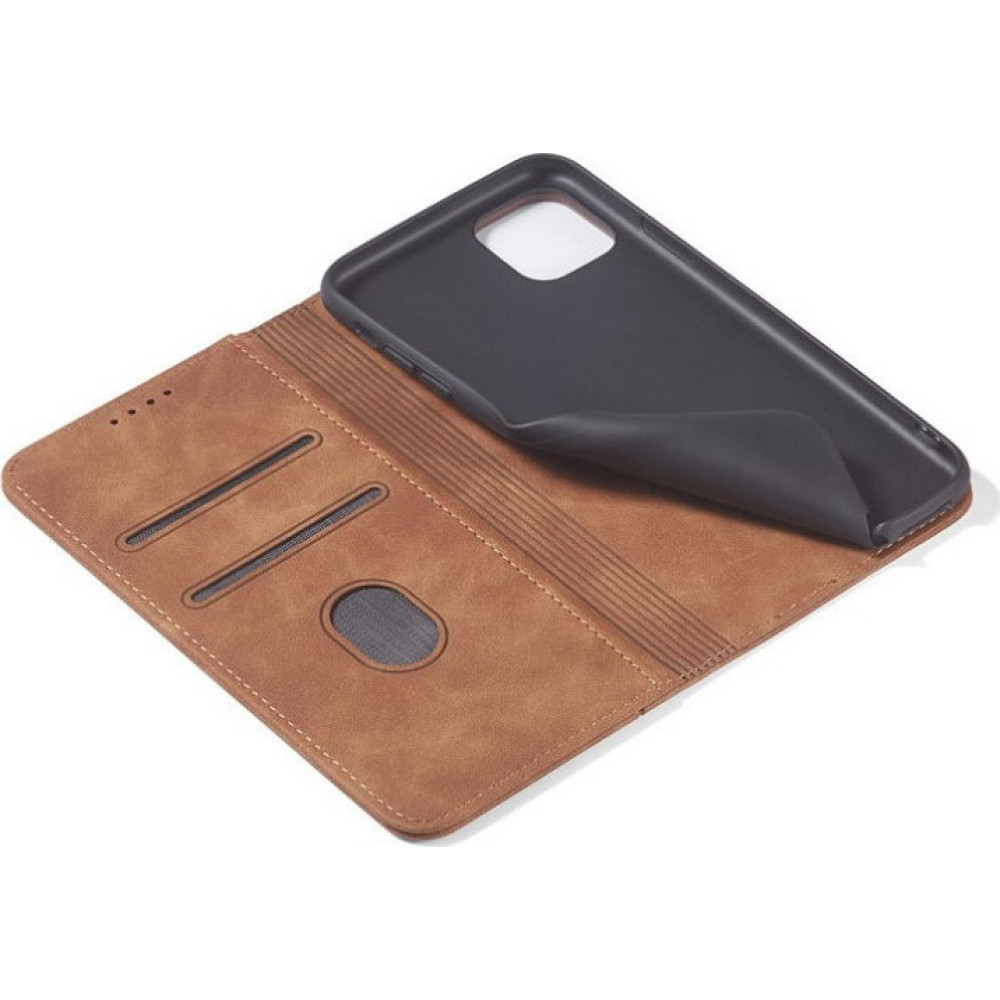 Bodycell Θήκη - Πορτοφόλι Apple iPhone 12 Pro Max - Brown (5206015055423)