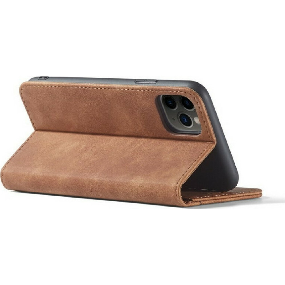 Bodycell Θήκη - Πορτοφόλι Apple iPhone 12 / 12 Pro - Brown (5206015055379)