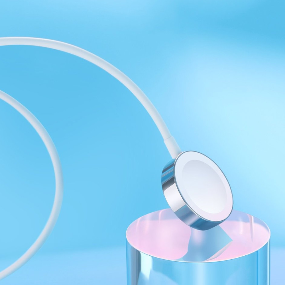 Joyroom Ben Series - Μαγνητικός Ασύρματος Φορτιστής Qi για Apple Watch 2.5W - 120cm - White (S-IW001S)