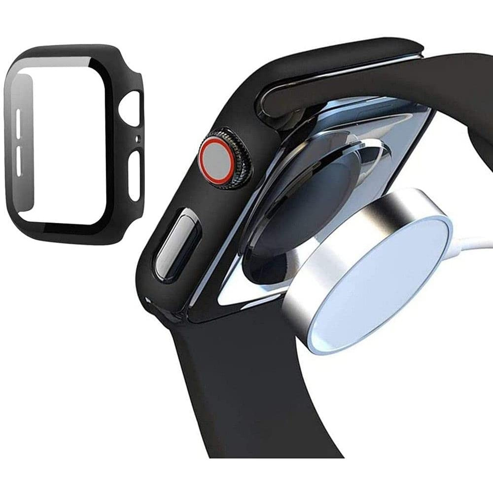 Tech-Protect Defence360 - Θήκη με Tempered Glass Apple Watch SE/6/5/4 (44mm) - Black (6216990211652)
