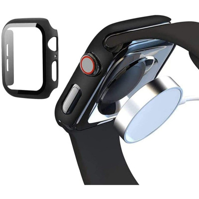 Tech-Protect Defence360 - Θήκη με Tempered Glass Apple Watch SE/6/5/4 (44mm) - Black (6216990211652)