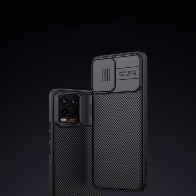 Nillkin CamShield Θήκη με Κάλυμμα για την Κάμερα - Realme 8 / 8 Pro - Black (6902048216648)