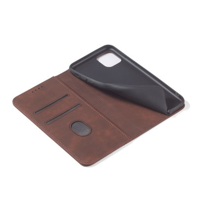 Bodycell Θήκη - Πορτοφόλι Apple iPhone 11 Pro - Dark Brown (5206015057687)