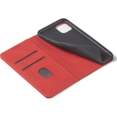 Bodycell Θήκη - Πορτοφόλι Apple iPhone 11 - Red (5206015057717)