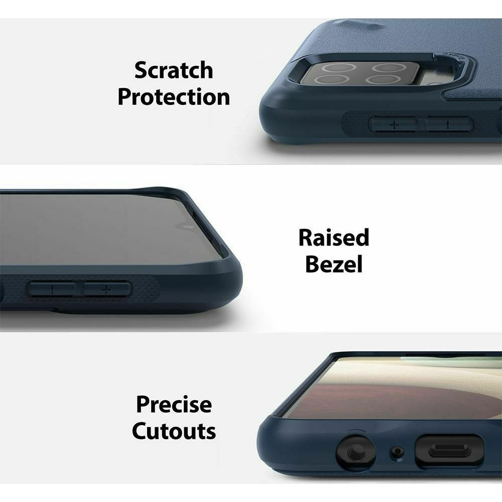 Ringke Onyx Θήκη Samsung Galaxy A12 - Navy (8809785456109)