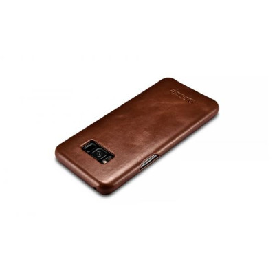 iCarer Vintage Series Curved Edge - Δερμάτινη Θήκη Samsung Galaxy S8 - Brown (RS99001-BN)