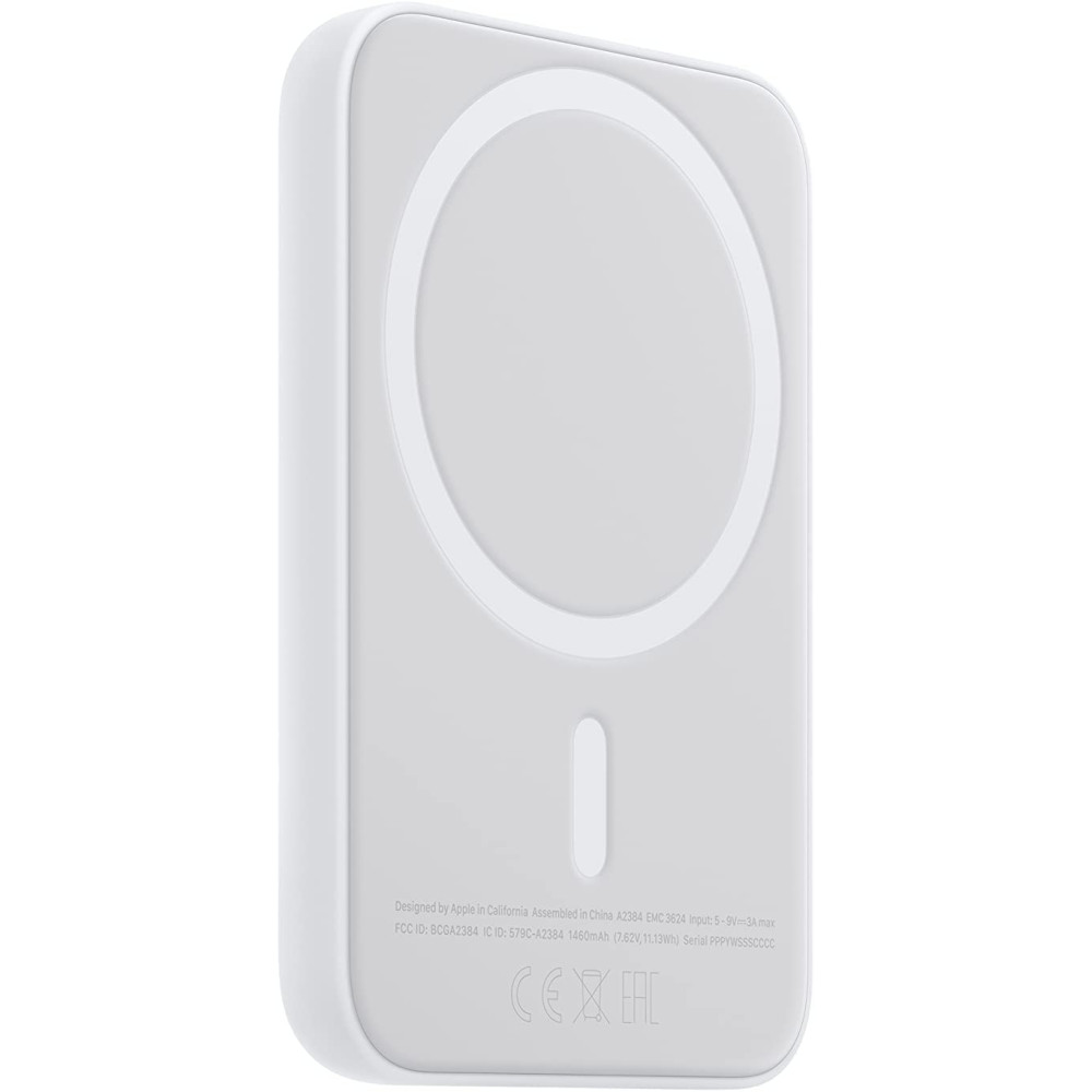 Official Apple MagSafe Battery Pack - Ασύρματος Φορτιστής / PowerBank 2500 mAh για iPhone 14 / 13 / 12 - White (MJWY3ZM/A)