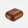 iCarer Vintage Δερμάτινη Θήκη για Apple AirPods 2nd Gen / 1st Gen - Brown (IAP031-BN)
