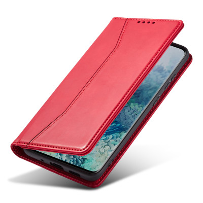 Bodycell Θήκη - Πορτοφόλι Realme 7 - Red (5206015064067)