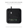 Satechi Stand Hub Βάση για Mac Mini M2 / M2 Pro 2023 / M1 2020 / Mac Studio 2023 / 2022 - Με Θήκη για SSD SATA S.2 Εξωτερικό Σκληρό Δίσκο - Με Θύρες 1 x Type-C / 3 x USB-A / 1 x 3.5mm Jack / 1 x SD & Micro SD (ST-MMSHS)