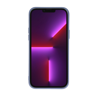 Vivid Silicone Cover - Θήκη Σιλικόνης Apple iPhone 13 Pro - Lavender Grey (VISILI197LAVENDERGREY)