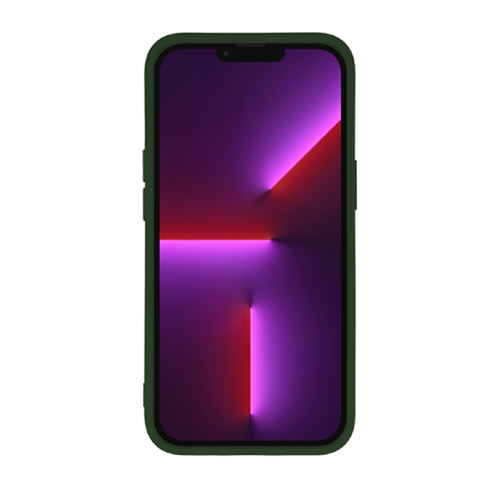 Vivid Silicone Cover - Θήκη Σιλικόνης Apple iPhone 13 Pro - Army Green (VISILI197ARMYGR)