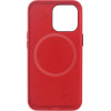 Vivid PU Leather Case - Σκληρή Θήκη Magsafe Apple iPhone 13 Pro - Red (VIMAGLE197RD)