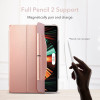 ESR Ascend Trifold Θήκη με Υποδοχή Apple Pencil - Apple iPad Pro 12.9'' 2021 - Rose Gold (4894240122952)