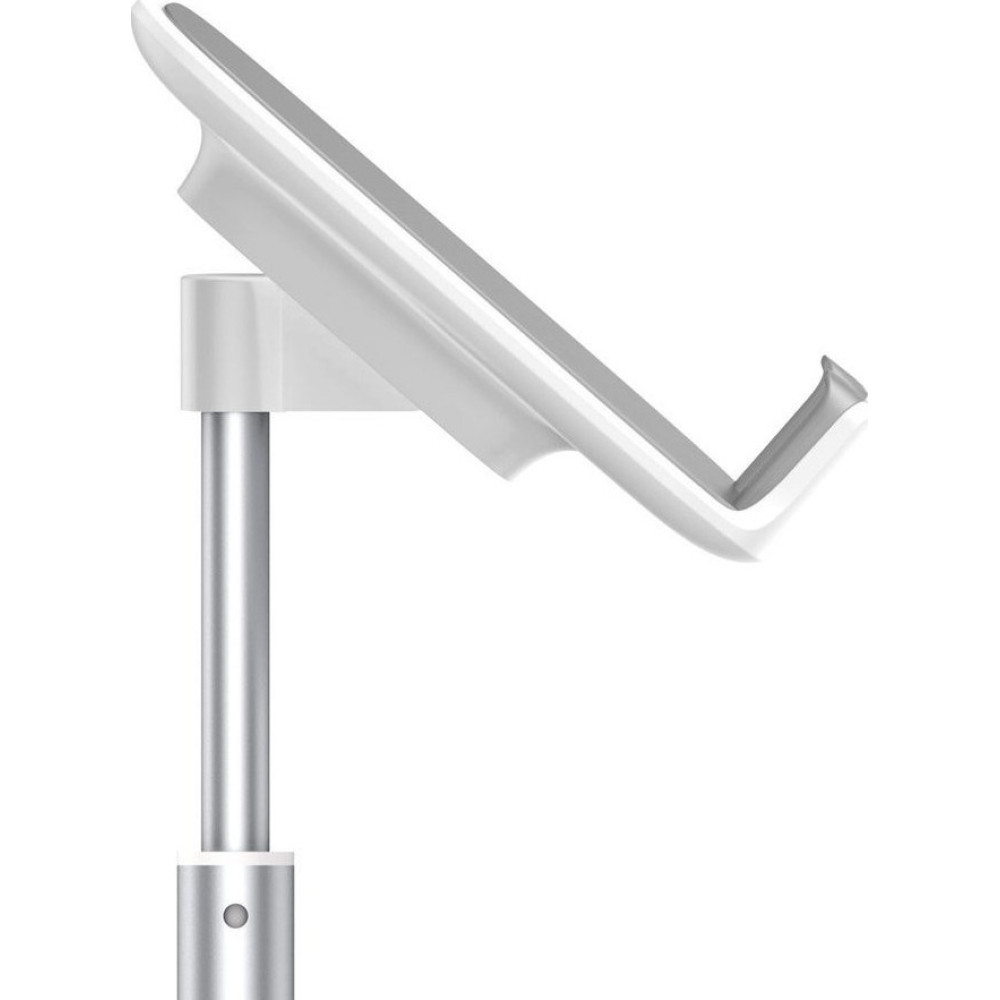 Baseus Literary Youth Desktop Bracet Telescopic - Universal Ρυθμιζόμενη Βάση Αλουμινίου για Smartphone / Tablet 4" - 12.9" - Silver (SUWY-A0S)