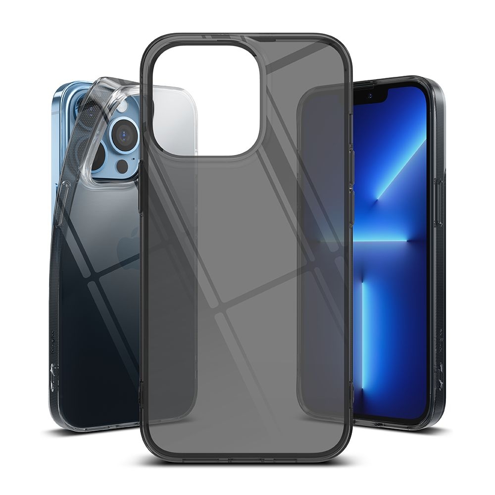 Ringke Air Θήκη Σιλικόνης Apple iPhone 13 Pro Max - Smoke Black (8809818843005)