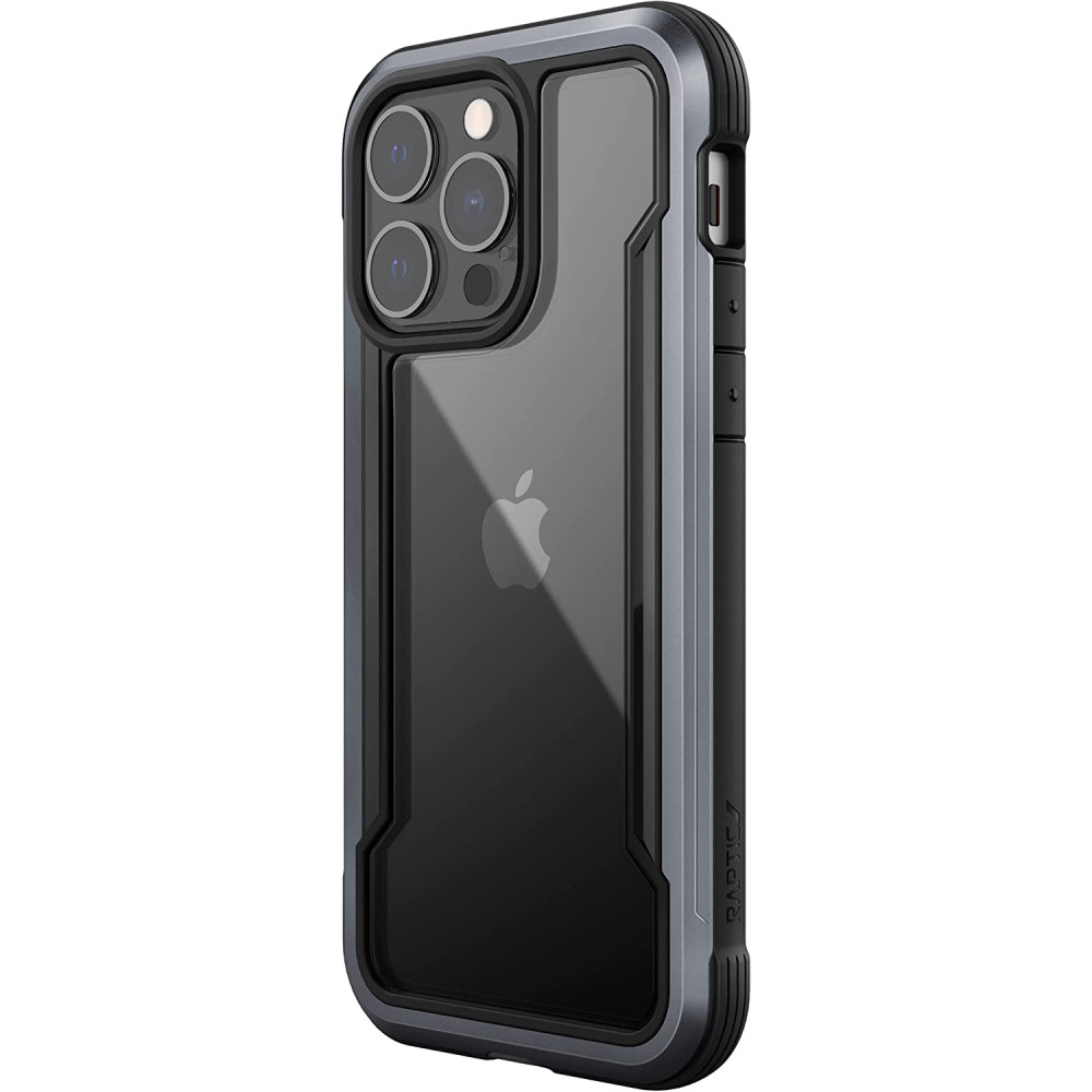 X-Doria Raptic Shield Pro Ανθεκτική Αντιμικροβιακή Θήκη Apple iPhone 13 Pro - Black (472722)