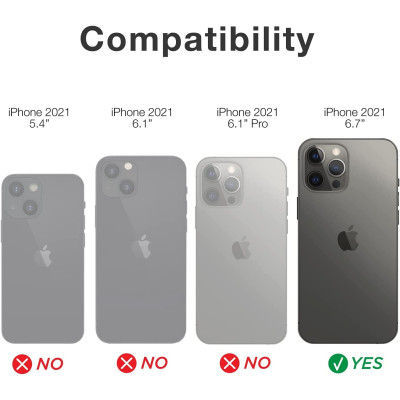 X-Doria Raptic Case Terrain Polycarbonate Biodegradable - Βιοδιασπώμενη Θήκη Apple iPhone 13 Pro Max - Blue (471978)