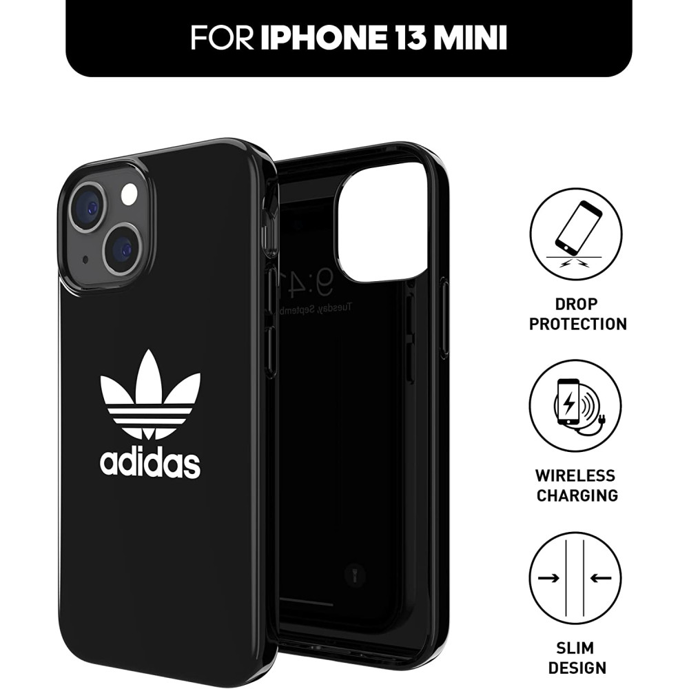Adidas Originals Θήκη Snap Apple iPhone 13 mini - Black (47068_ADI)