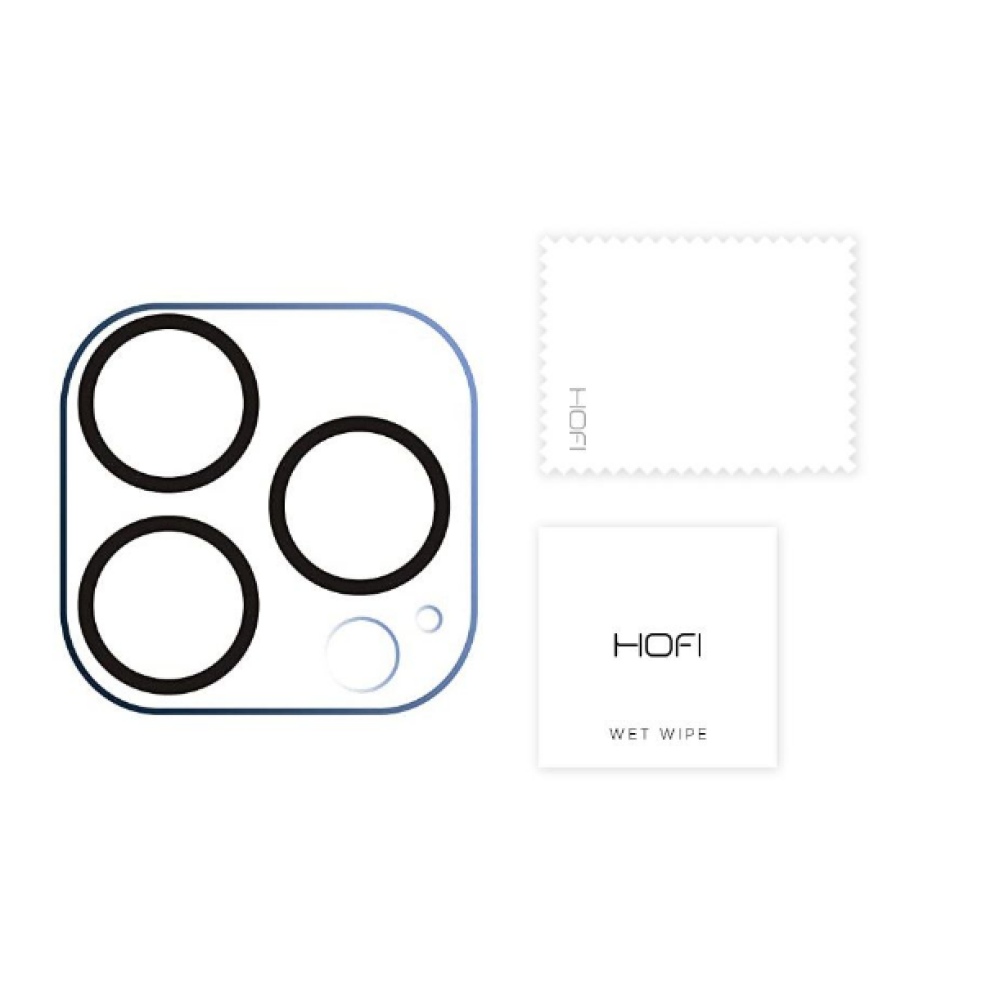 Hofi Cam Pro+ Camera Tempered Glass - Αντιχαρακτικό Γυαλί Προστασίας για Φακό Κάμερας - Apple iPhone 13 Pro / 13 Pro Max - Clear (9589046917851)