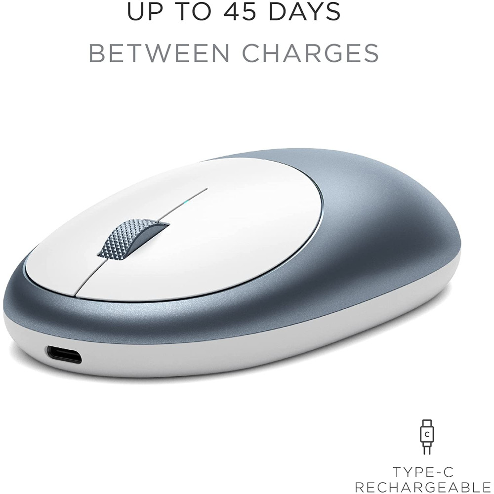 Satechi M1 Wireless Mouse - Ασύρματο Ποντίκι - Blue (ST-ABTCMB)