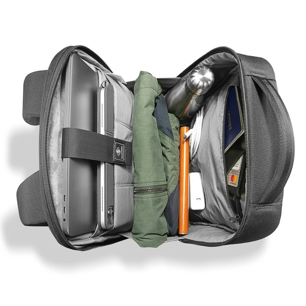 Tomtoc Backpack Σακίδιο Πλάτης / Τσάντα Laptop έως 16" - Black (H62-E02D)