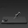 Nillkin Θήκη Super Frosted Shield Xiaomi 11 Lite 5G NE / Mi 11 Lite & Kickstand - Βlack (6902048214620)