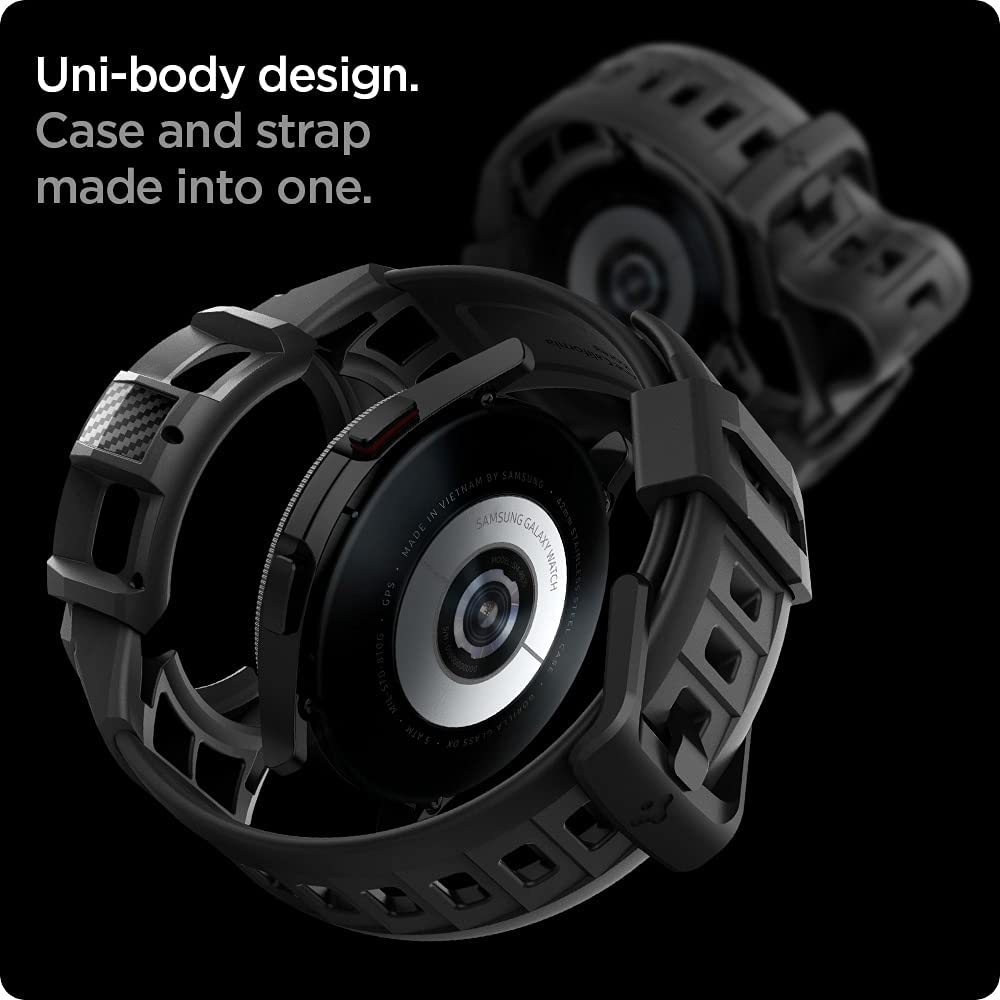 Spigen Rugged Armor Pro Θήκη Samsung Galaxy Watch Classic 4 46mm - Black (ACS03832)