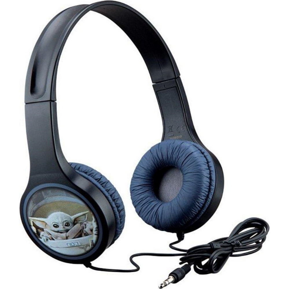 eKids Star Wars The Mandalorian - Ενσύρματα Ακουστικά Κεφαλής για Παιδιά - Black / Dark Blue (MD-V126)