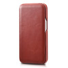 iCarer Vintage Series Curved Edge - Δερμάτινη Θήκη Apple iPhone 13 mini - Red (RIX1301-RD)