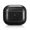 iCarer Vintage Δερμάτινη Θήκη για Apple AirPods 3rd Gen - Black (IAP056-BK)